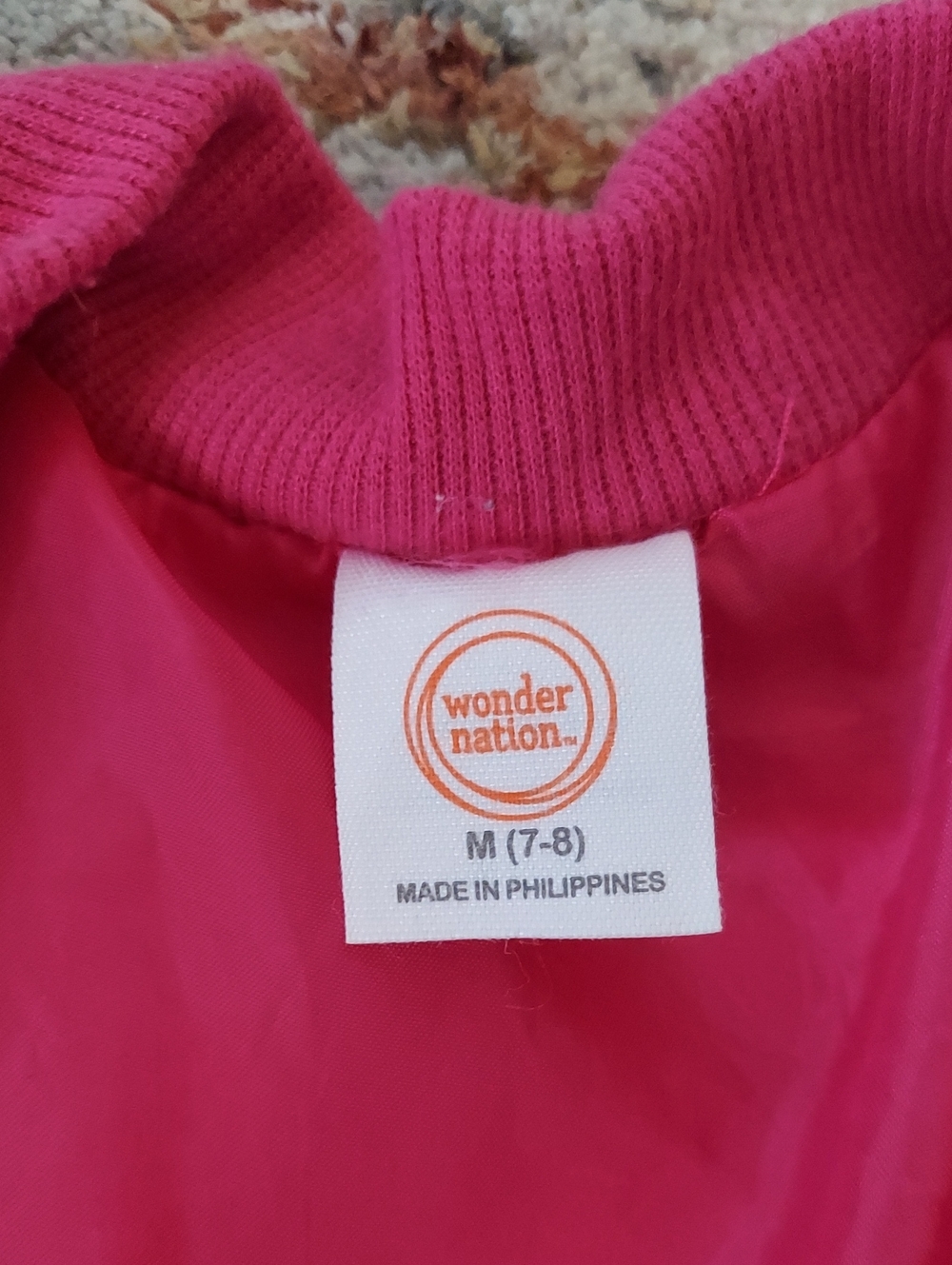 Quilted Pink Spring/Fall Jacket - Picture 2 of 7